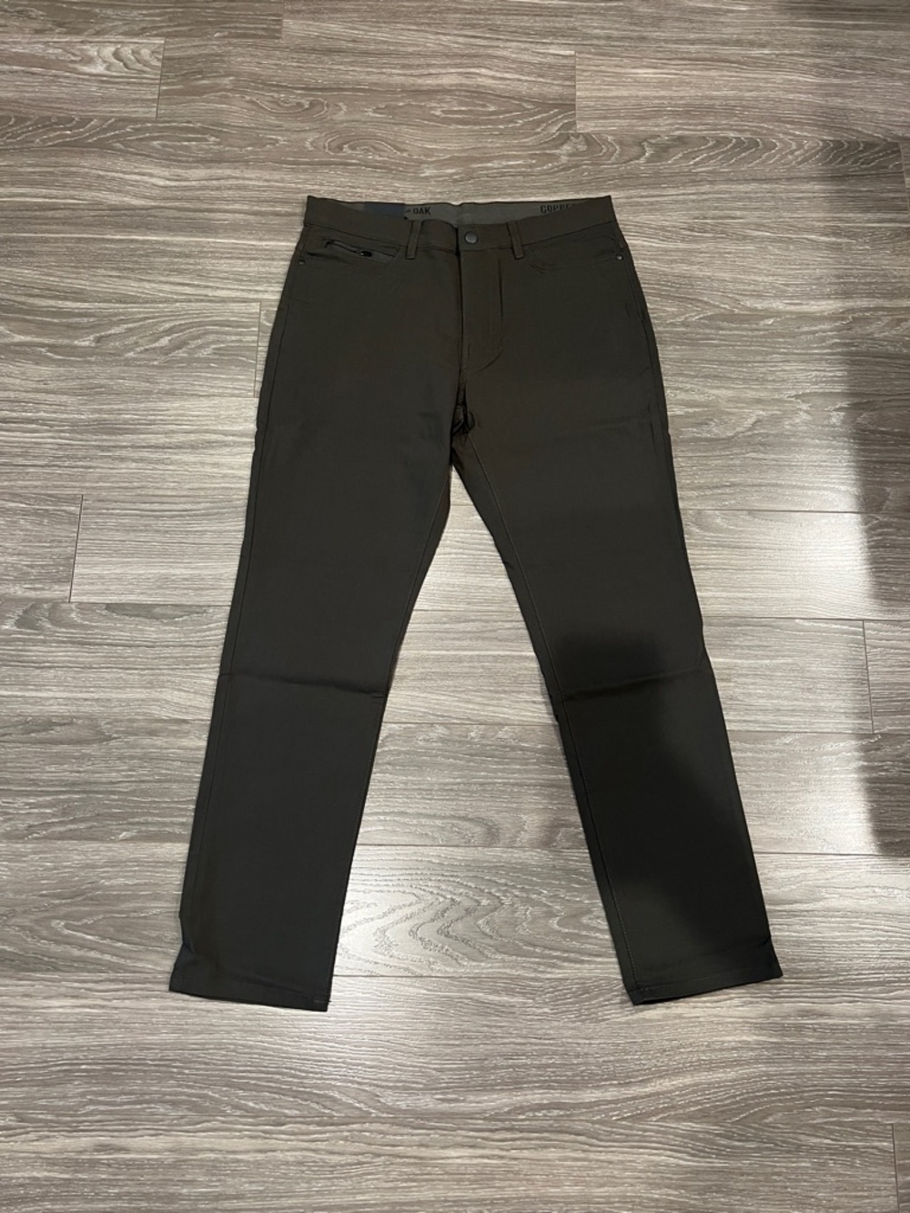 Copper & Oak Dark Olive 5 Pocket All Day Pants